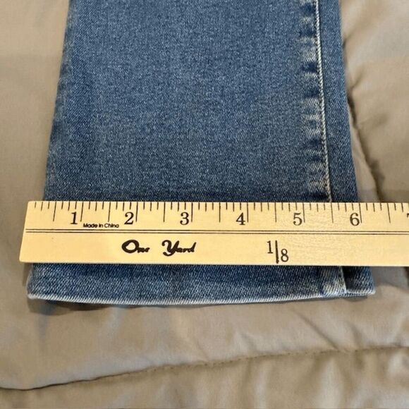 FRAME Le High Straight in Rubik Wash Stretch comfort Size 24 - Picture 14 of 15